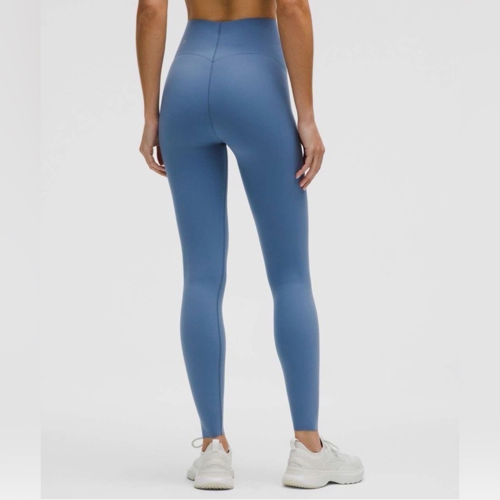 Lululemon Glow Up High-Rise Tight 28" Leggings Washed Denim